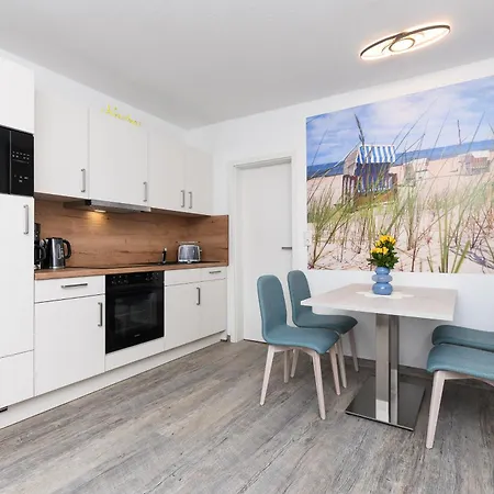 Haus Strandkorb Mit Fruehstuecksoption Bensersiel Exterior foto