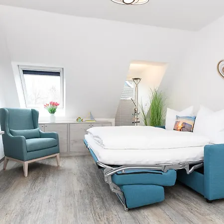Haus Strandkorb Mit Fruehstuecksoption Bensersiel Exterior foto